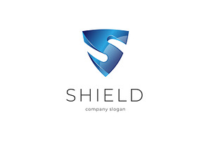 Shield - Letter S Logo
