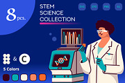 STEM Design Bundle | Figma Canva, a Presentation Template by Aurielaki Stock Images (Thumbnail 1 of 3)