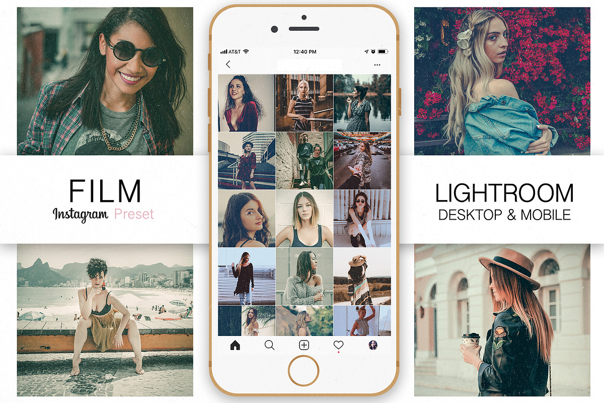 RETRO FILM LIGHTROOM PRESETS preview 2