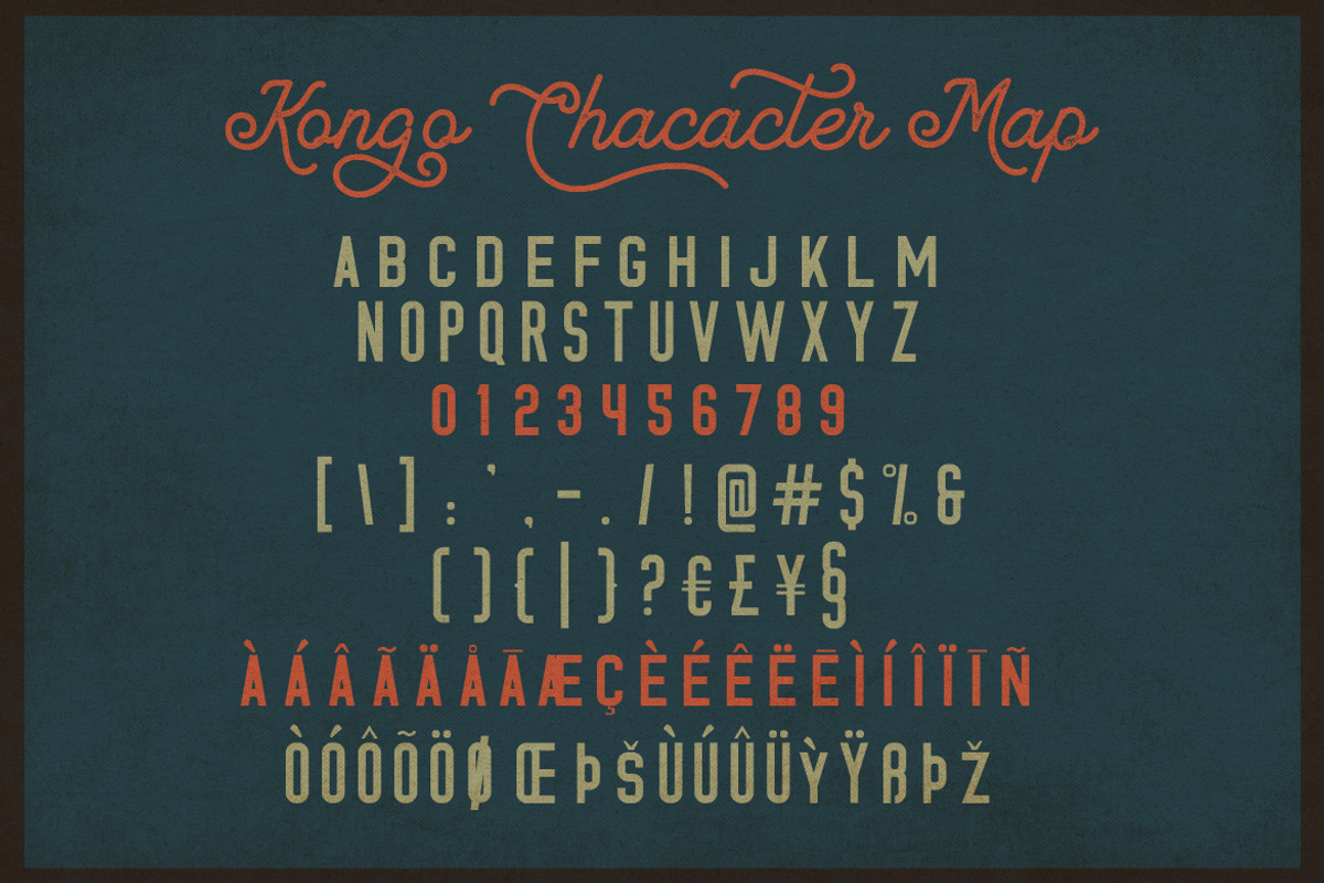 Lambretta Kongo Font Duo, a Sans Serif Font by Almeera Std (Photo 2 of 9)