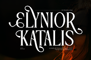 Elynior Katalis Display Elegant Font, a Serif Font by Denustudios (Thumbnail 1 of 15)