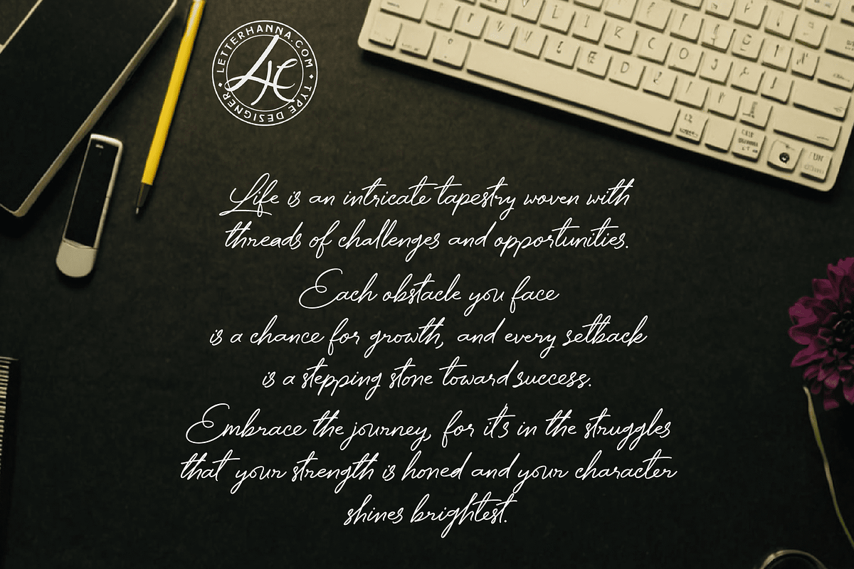 Astellan Font, a Handwritten Font by Letterhanna Studio (Photo 18 of 25)