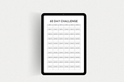 60-Day Challenge Tracker Printable, a Stationery Template by The Chaos Project (Thumbnail 5 of 10)
