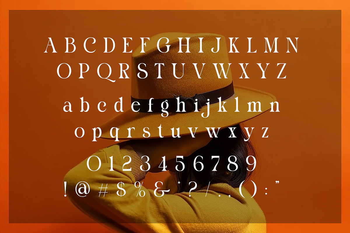 Michale Modern Serif Typeface, a Serif Font by Alfinart (Photo 7 of 10)