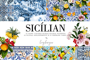 Sicílian Print Set