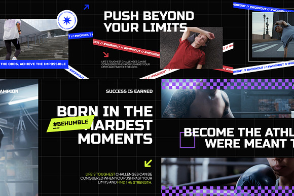 Sport Quote After Effect preview 2