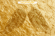 Angel wings drawing engraved, an Object Illustration by Arthur Balitskiy (Thumbnail 5 of 5)