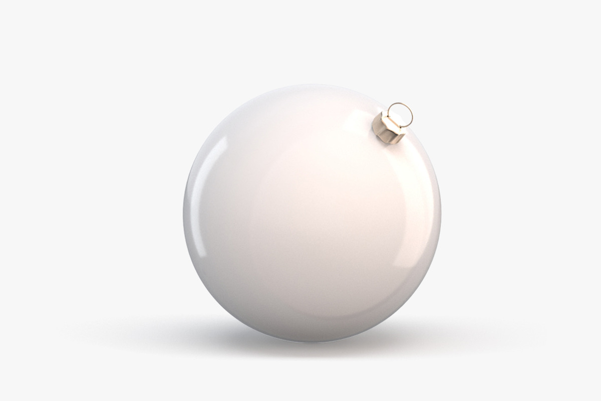Plastic Christmas Ball 3D Model, an Object 3D Model by rebrandy (Photo 4 of 9)