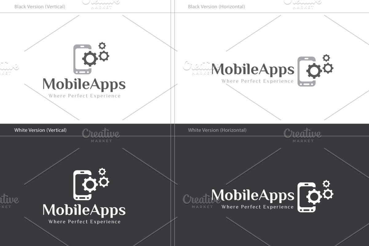 Mobile Apps Logo, a Branding & Logo Template by ArtFusion (Photo 5 of 5)