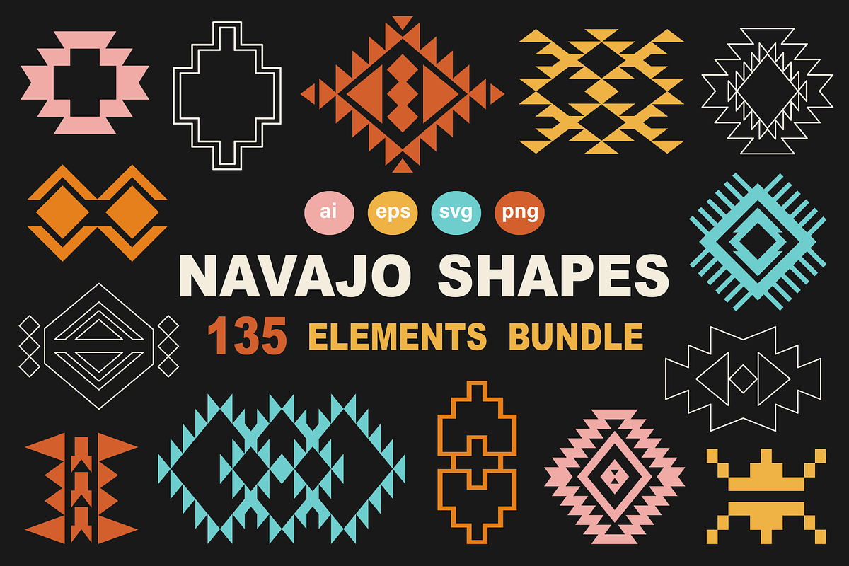 135 Navajo Shapes Atelier, an Object Graphic by Katrinelly (Photo 1 of 9)