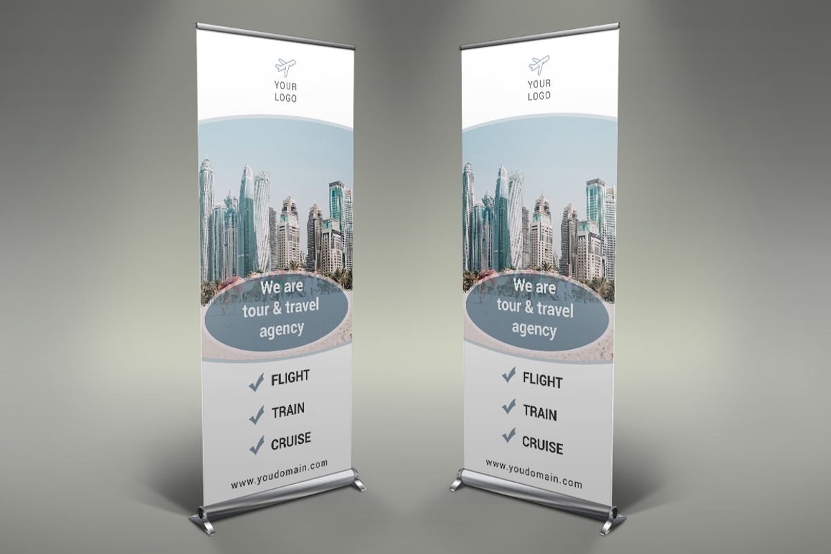 Travel Roll-Up Banner - SK, a Presentation Template by UNIK Agency