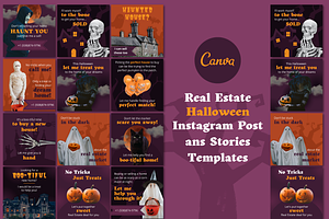 Halloween Real Estate Templates