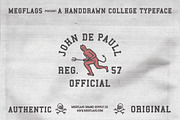 Cindhy College Font, a Font by Megflags (Thumbnail 5 of 7)