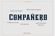 Mestizo, a Font by Mestizo Type Co. (Thumbnail 2 of 6)