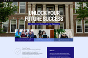Glory - University HTML CSS Website, a HTML Template by TemplatesJungle (Thumbnail 2 of 2)