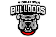Bulldogs Logo, an Object Graphic by Varsity Logos (Thumbnail 2 of 2)
