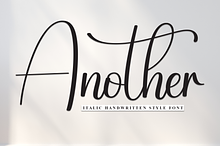 Another | Script Font