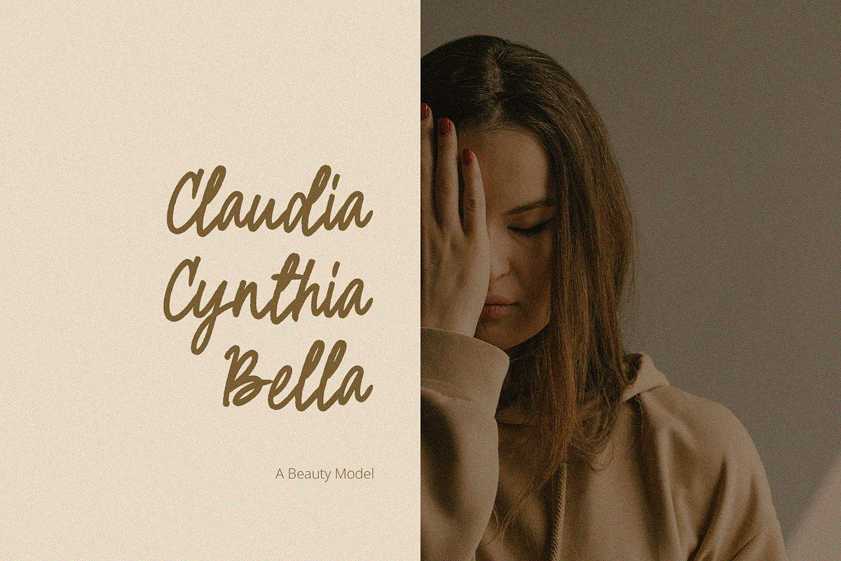 Camelia - Script Font, a Script Font by Alpaprana (Photo 3 of 9)