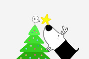 Dog & Bird Collection 1, an Animal Illustration by Irene Loal (Thumbnail 10 of 17)