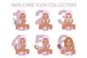 Skin Care Rituals. Day&Night., a Healthcare Illustration by VioSilent (Thumbnail 6 of 9)