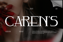 Caren’s – Serif Typeface