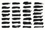 Set of Abstract Grunge Brush Strokes, a Brush Add-On by Warm Snow (Thumbnail 4 of 6)