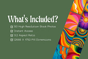 50 Groovy 1970s Backgrounds, a Decorative Illustration by Incomelion (Thumbnail 6 of 12)
