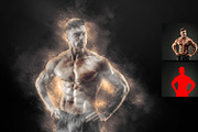 Burn Spark Effect Photoshop Action, a Brushes & More by MRI STUDIO (Thumbnail 8 of 13)