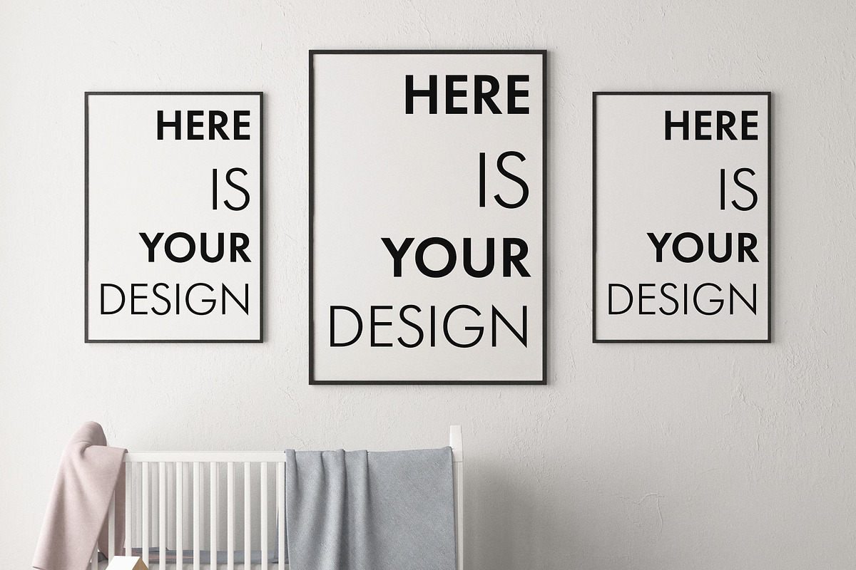 15 Mockups in the children's room, a Print Template by FilL239 (Photo 12 of 22)