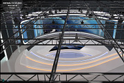 Virtual TV Studio News Set 35, an Architecture 3D Model by akerStudio (Thumbnail 30 of 39)