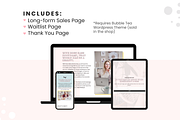 Pastel Course Sales Templates, a WordPress Template by ltsdesigns (Thumbnail 2 of 4)
