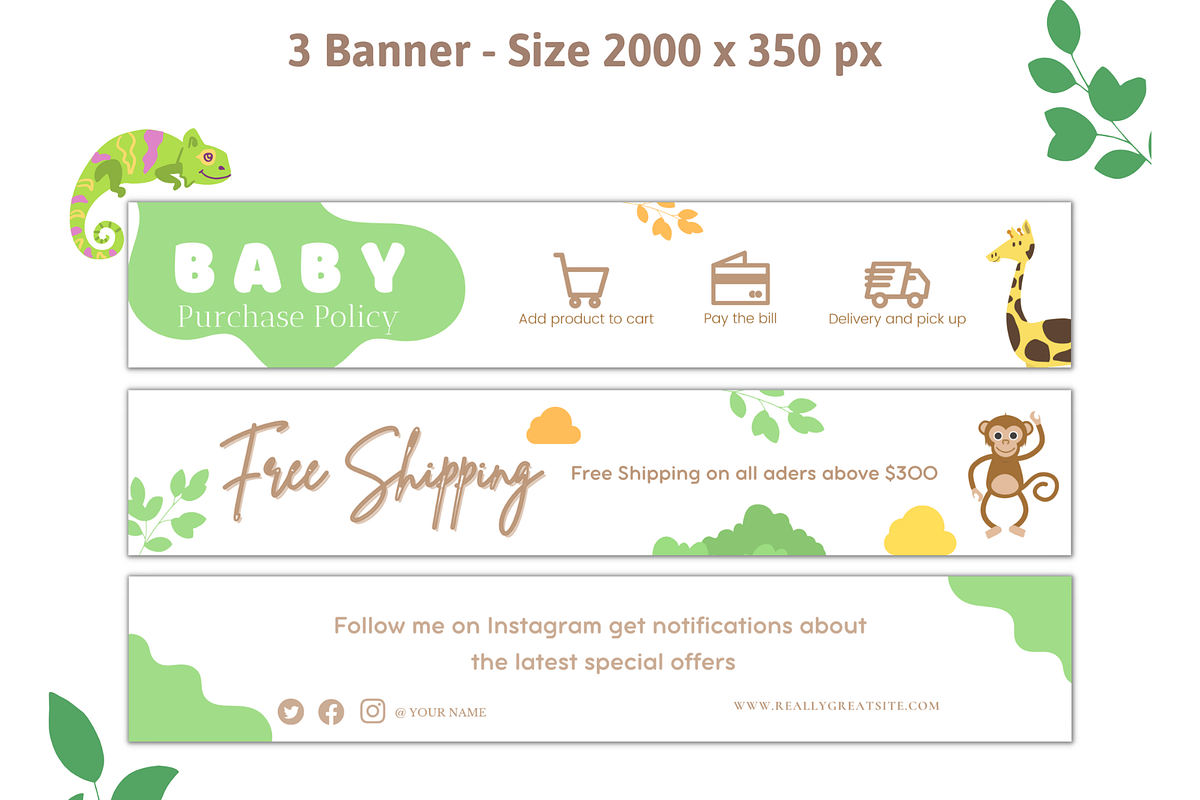 Shopify Banner Kids Website, a Landing Page Template by Meoww_Design (Photo 4 of 5)