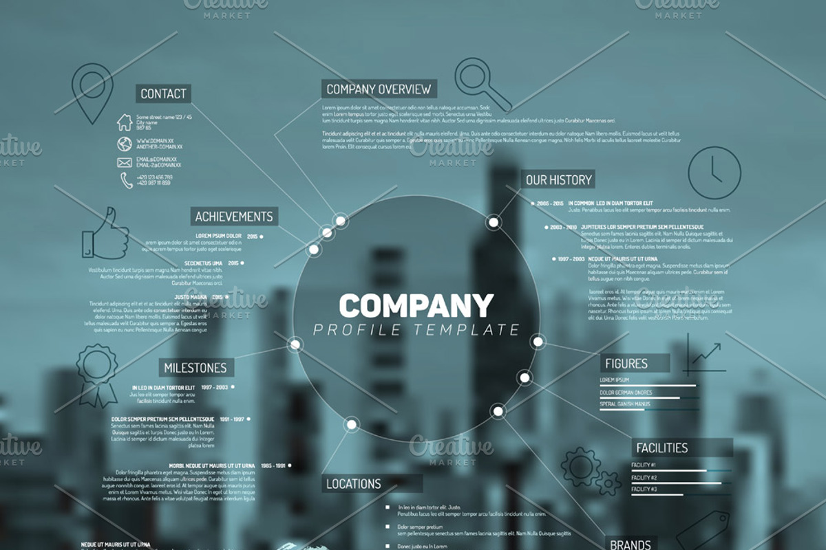 Company Profile Template, a Presentation Template by Orson (Photo 2 of 2)