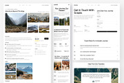 Scapia - Travel Agency Website Frame, a Websites & App Template by peterdraw (Thumbnail 2 of 5)