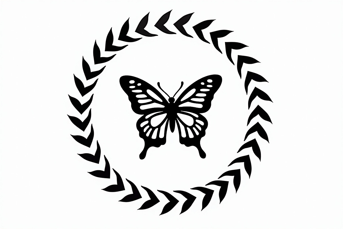 Butterfly Silhouette Vector Bundle, an Illustration by jahid234 (Photo 2 of 9)