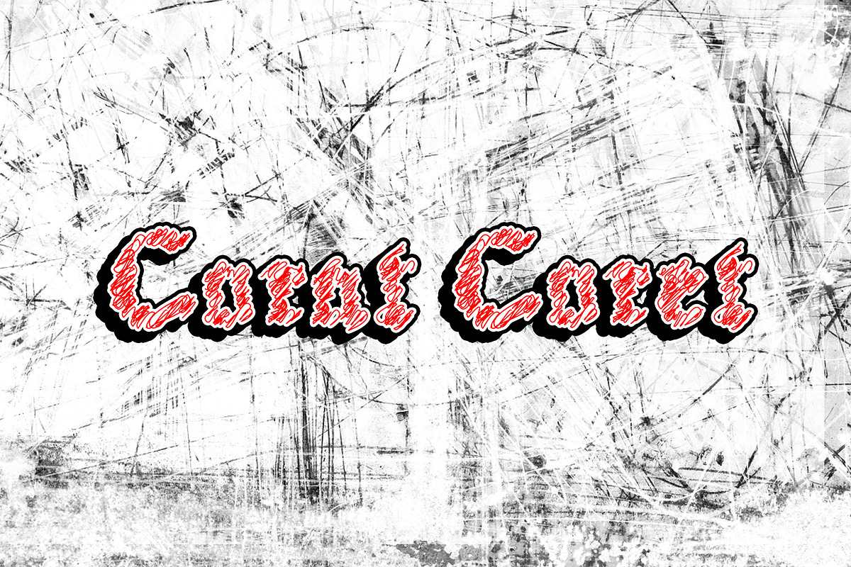 Corat Coret, a Handwritten Font by Nickhard (Photo 1 of 5)