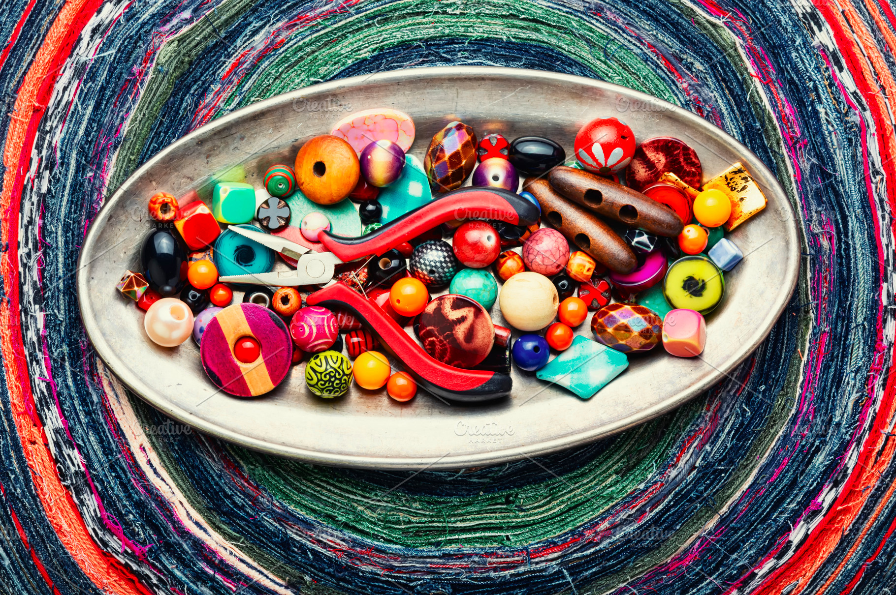 Beads for jewelry, handmade, a Food & Drink Photo by MLunov MLunov