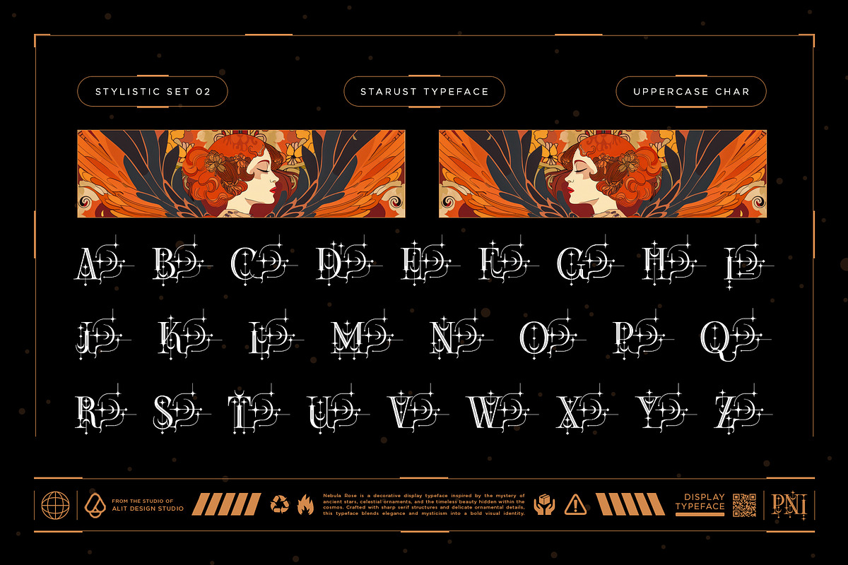 Starust Typeface, a Serif Font by alit design (Photo 7 of 20)