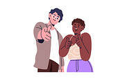 Happy people pointing at you set, a Person Illustration by Good Studio (Thumbnail 6 of 7)