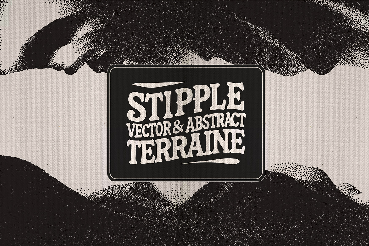 Stipple - Vector landscapes, a Background Graphic by RDShop (Photo 1 of 7)