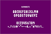 Donuts Transupa Font, a Font by ponuppo (Thumbnail 3 of 3)