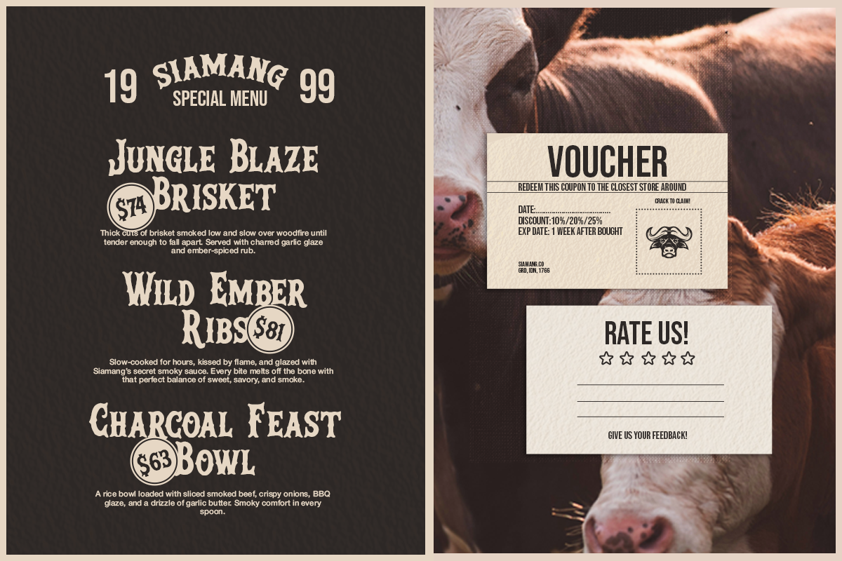 Rock South - Vintage Western Display, a Serif Font by Pandeka Studio (Photo 4 of 9)