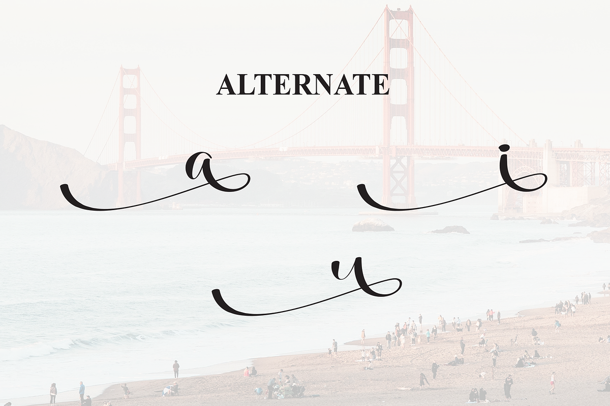 California | Script Font, a Handwritten Font by Scratchones (Photo 8 of 9)