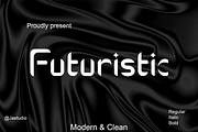 Futuristic Modern Sans Serif Font, a Sans Serif Font by jastudio123 (Thumbnail 1 of 9)