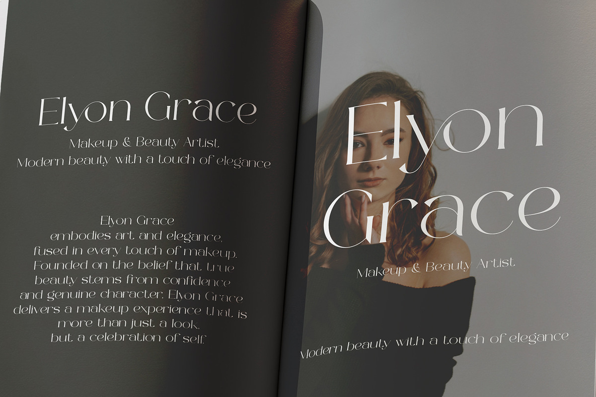 Bernya|Beauty Modern Serif Typeface, a Serif Font by Muflieart (Photo 4 of 10)