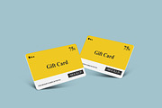 Gift Card Mockup Design, a Print Template by alimran24 (Thumbnail 11 of 33)