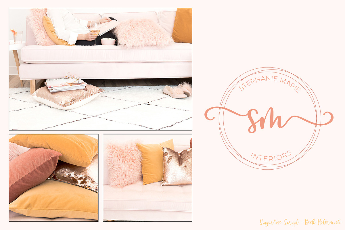 Sugarlove Script, a Script Font by Beck McCormick (Photo 4 of 9)