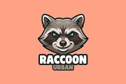 Raccoon Mascot Cartoon Logo, an Animal Illustration by Cekal_std (Thumbnail 3 of 3)