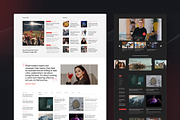 Clean Newspaper & Magazine Website, an UI Kit Template by peterdraw (Thumbnail 8 of 10)