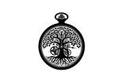 Steampunk Tree of Life Symbol Bundle, an Illustration by yasushie (Thumbnail 14 of 31)